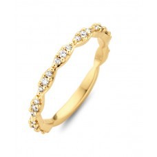 Geel gouden ring