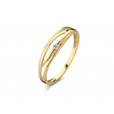 Geel gouden ring