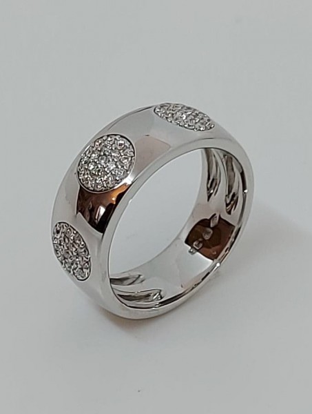 Wit gouden ring