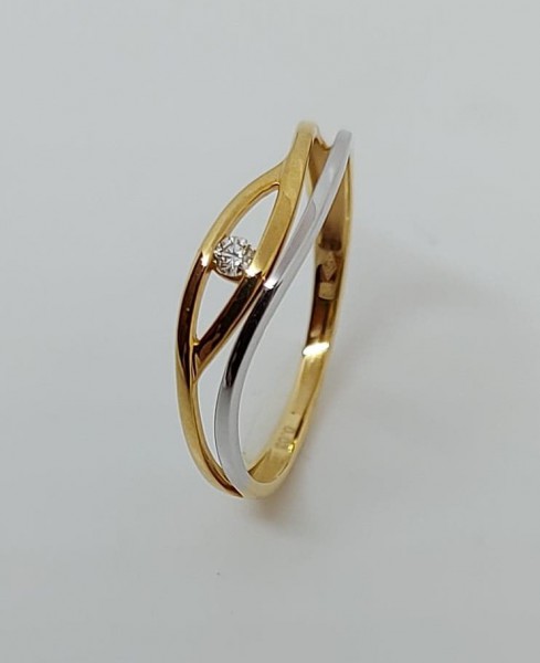 Bicolor ring