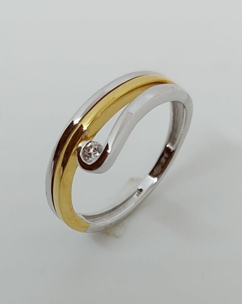 Bicolor ring