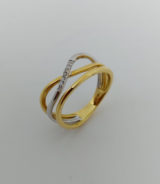 Bicolor ring