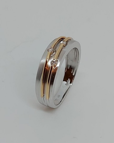 Bicolor ring