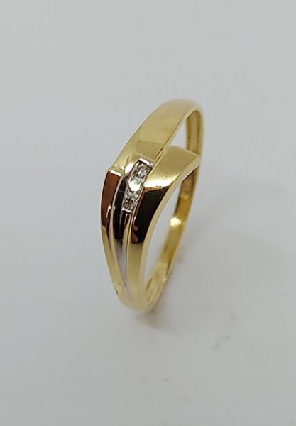 Geel gouden ring