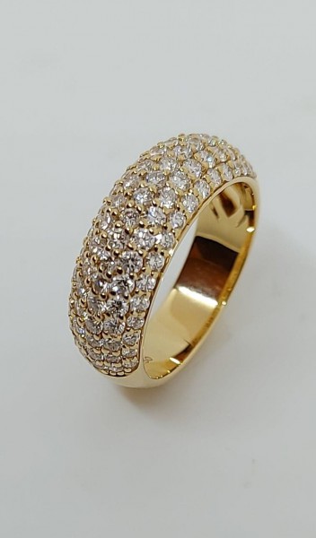 Geel gouden ring