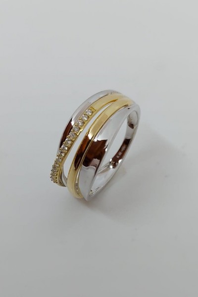 Bicolor ring