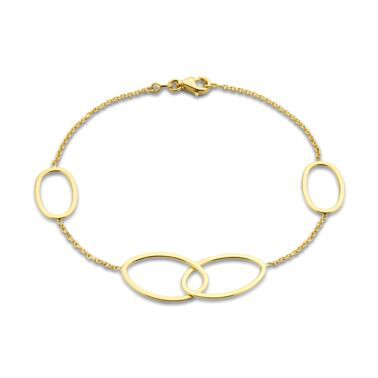 Geel gouden armband