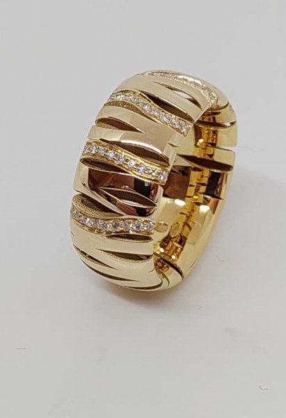 Geel gouden ring