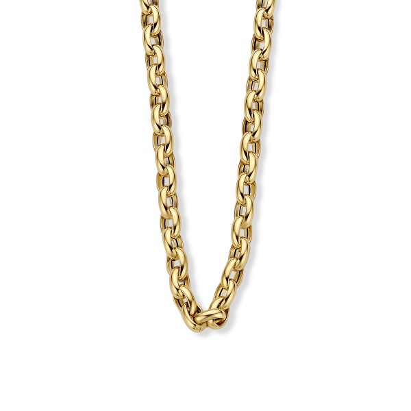 Geel gouden collier