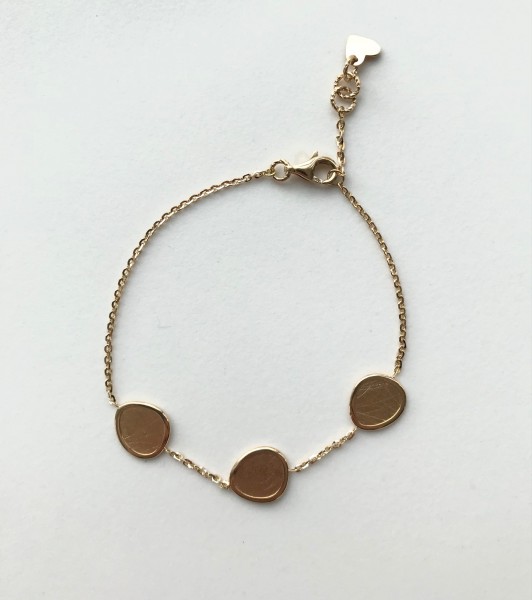 Geel gouden armband