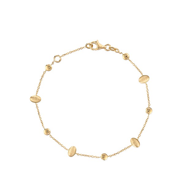 Geel gouden armband