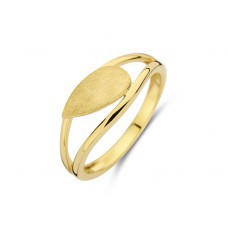 Geel gouden ring