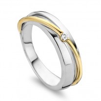 Bicolor ring