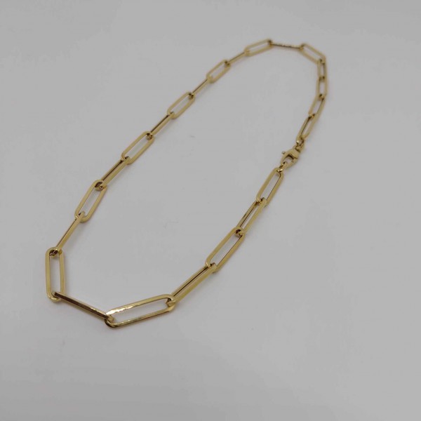 Geel gouden collier