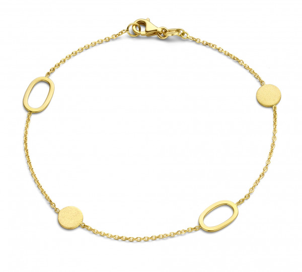 Geel gouden armband