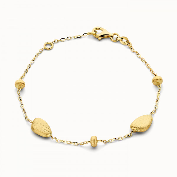 Geel gouden armband