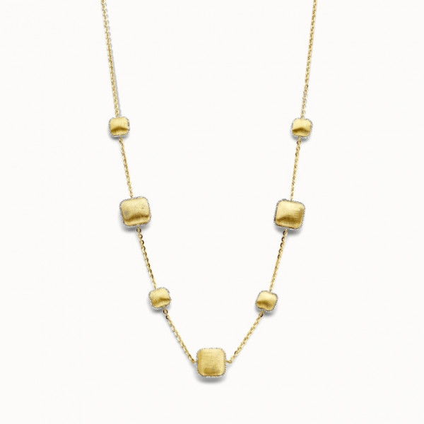 Geel gouden collier