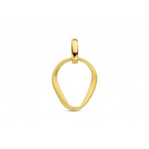 Geel gouden hanger