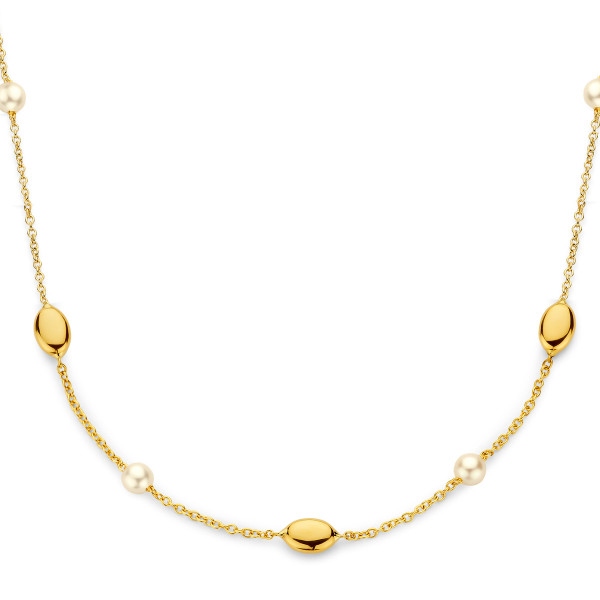 Geel gouden Collier