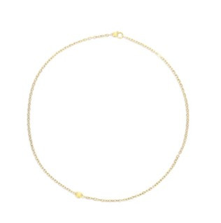 Geel gouden collier