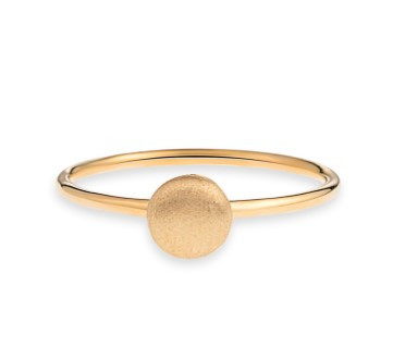 Geel gouden ring