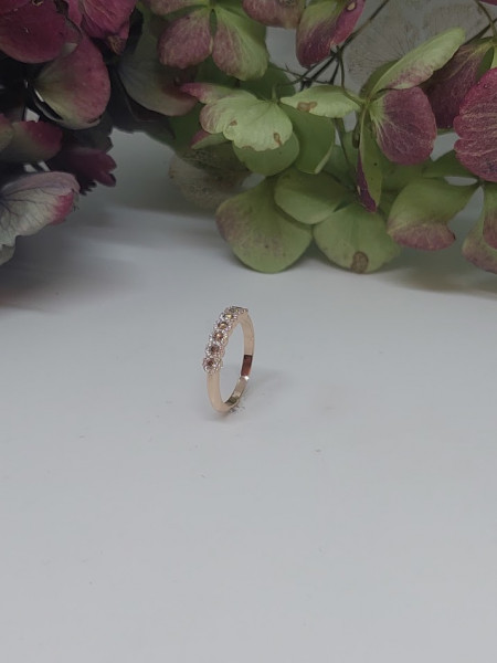 rosé gouden ring