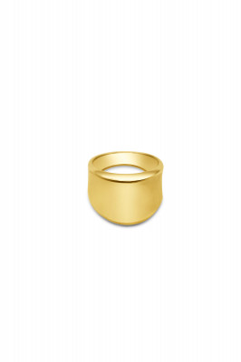 Geel gouden ring