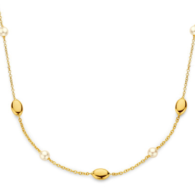 Geel gouden Collier