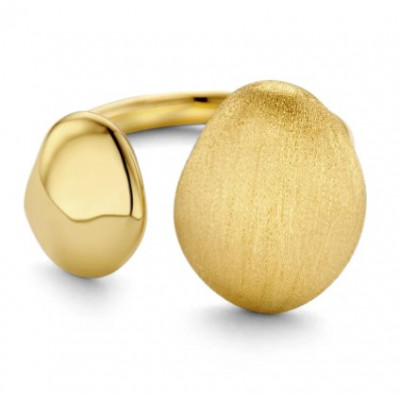 Geel gouden ring